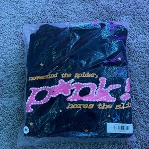 Black Pink Spider Hoodie